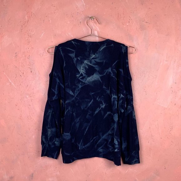 Mickey Mouse Sweatshirt/Tie Dye MIckey Mouse Top/Cold Shoulder Sweatshirt/Mickey - Picture 4 of 4